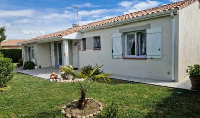Eaunes, Charmante Villa Plain Pied T5 sur Terrain clos d’environ 720 m².