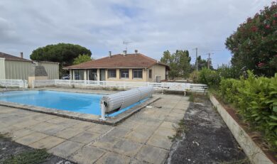 Eaunes, Maison Plain-Pied T5 sur Terrain clos d’environ 1400 m².