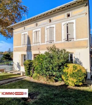 Cintegabelle, Maison bourgeoise T5 au coeur du village