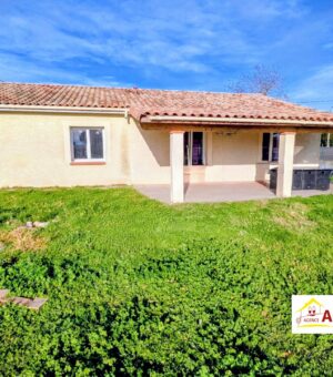  CALMONT – Belle maison familiale de plain-pied – 4 chambres