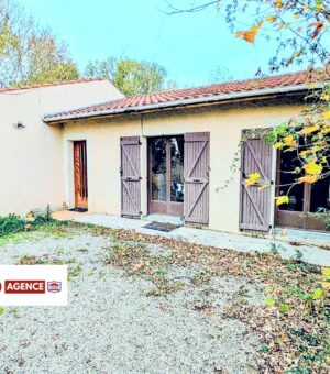 Cintegabelle – Maison familiale de plain-pied avec 4 chambres 
