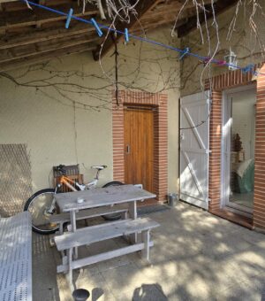 Beaumont sur Léze, Maison Mitoyenne T4 à étage sur un Terrain d&rsquo;environ 1200 M².